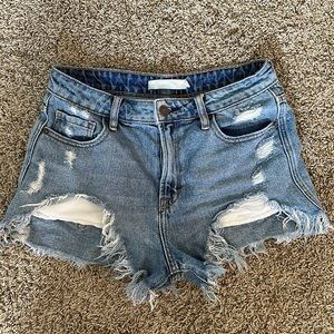 Hidden jean shorts